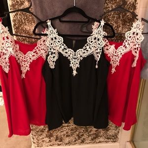 Three Nice summer tops size xl